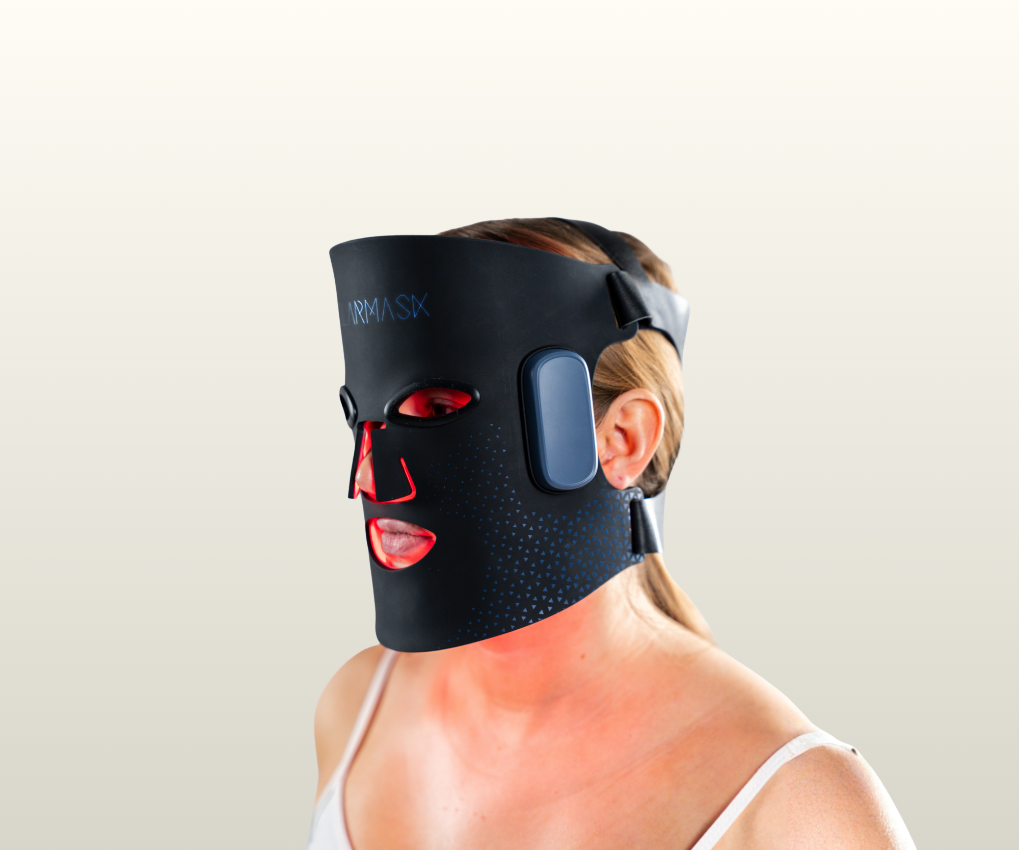 SolarMask LED-masker met verpakking